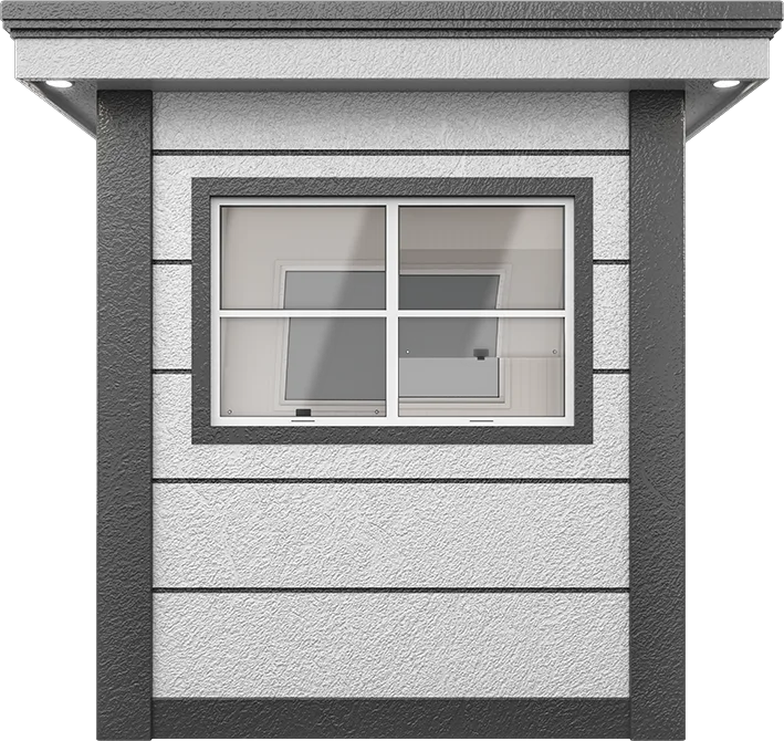 MetroCity Modular Cabin 7ft × 7ft (2.15m × 2.15m), front view
