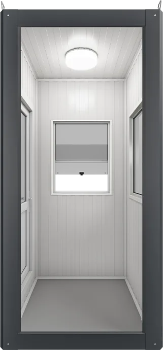 Insulated Panel Cabin 4ft × 4ft (1.10m × 1.10m), interior view