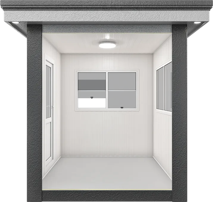 MetroCity Modular Cabin 7ft × 7ft (2.15m × 2.15m), interior view