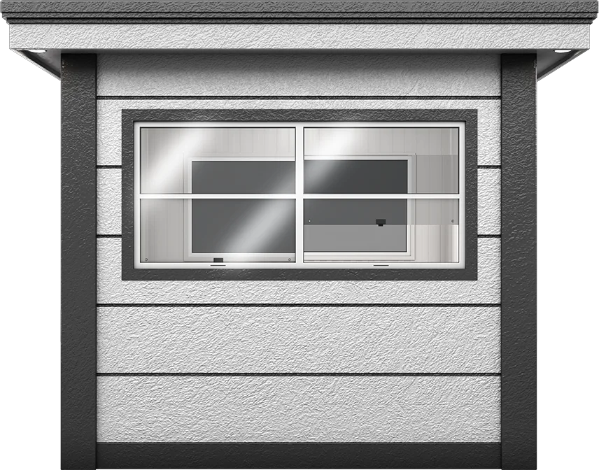 MetroCity Modular Cabin 9ft × 7ft (2.15m × 2.65m), front view
