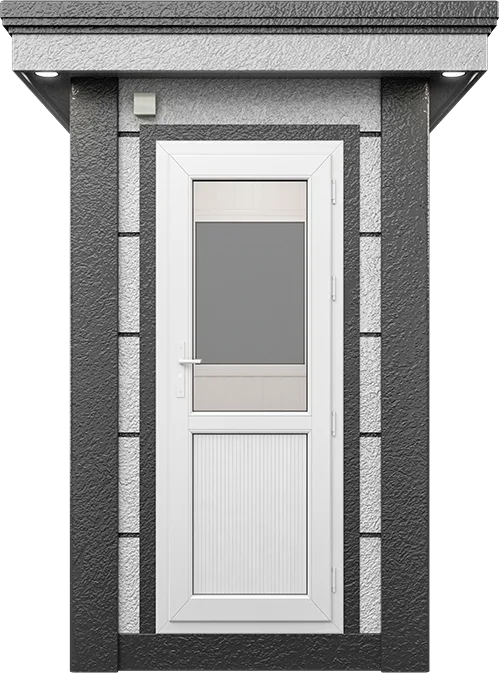 MetroCity Modular Cabin 5ft × 5ft (1.40m × 1.40m), door detail