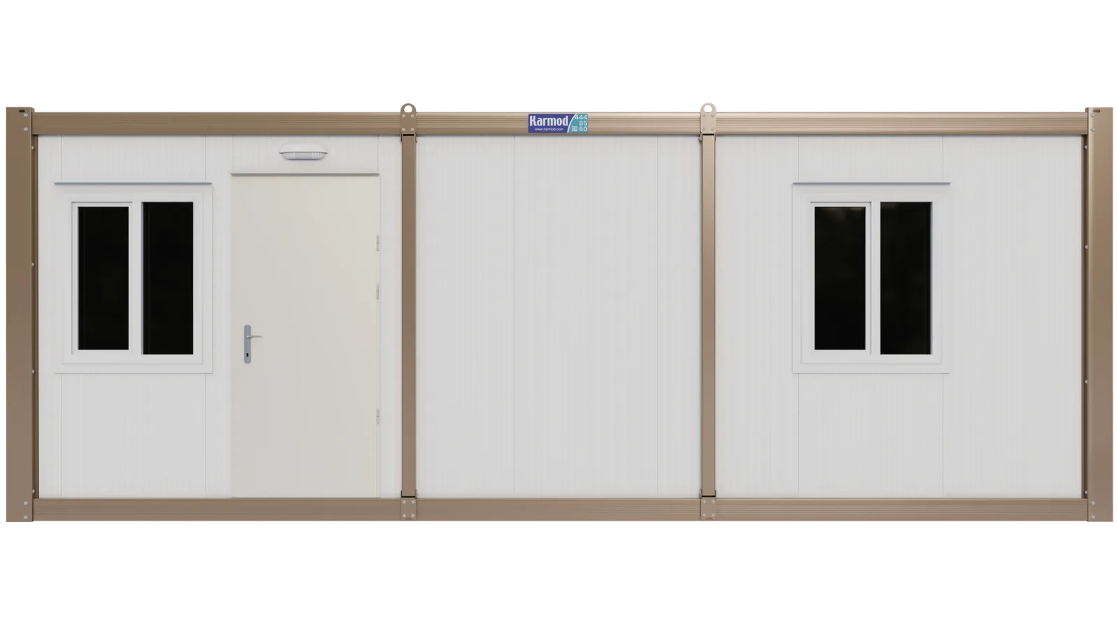 Living Unit with Bedroom & Shower Room (K7001), front view