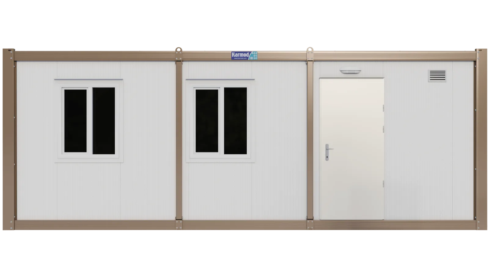 Site Office with WC & Kitchenette (K2004), front view