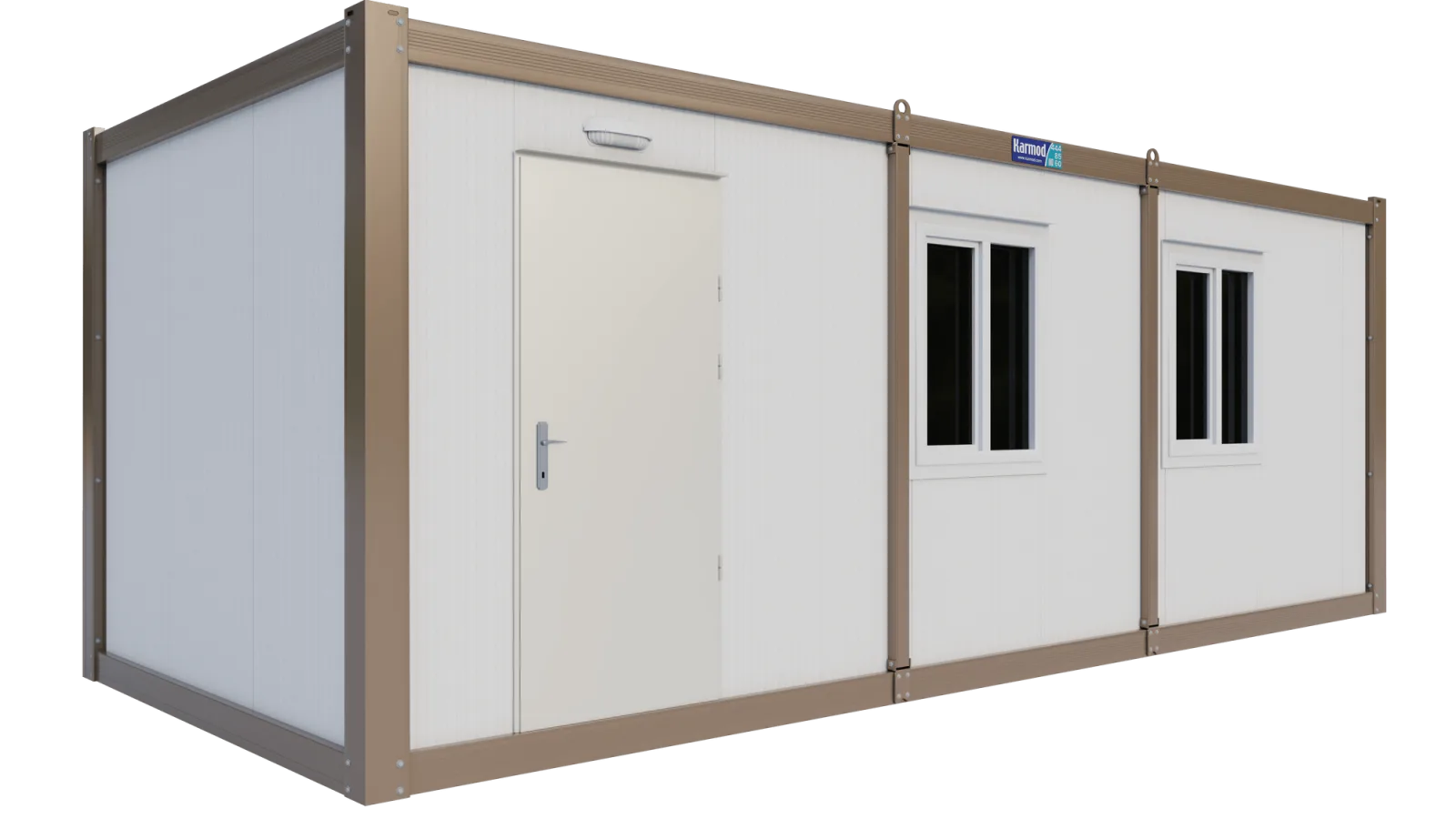 Office with Shower Room & Kitchenette (K8001), three-quarter view from the left