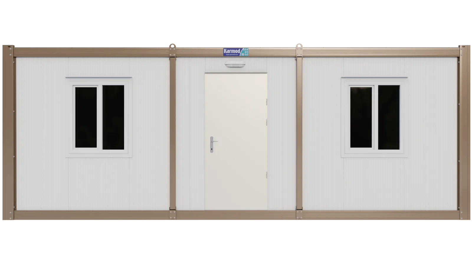 Portable Cabin 3.00m × 7.00m, front view