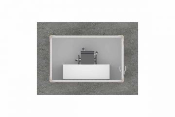 Single Security Guard Hut for Sale