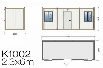 Portable Toilet Cabin Plan