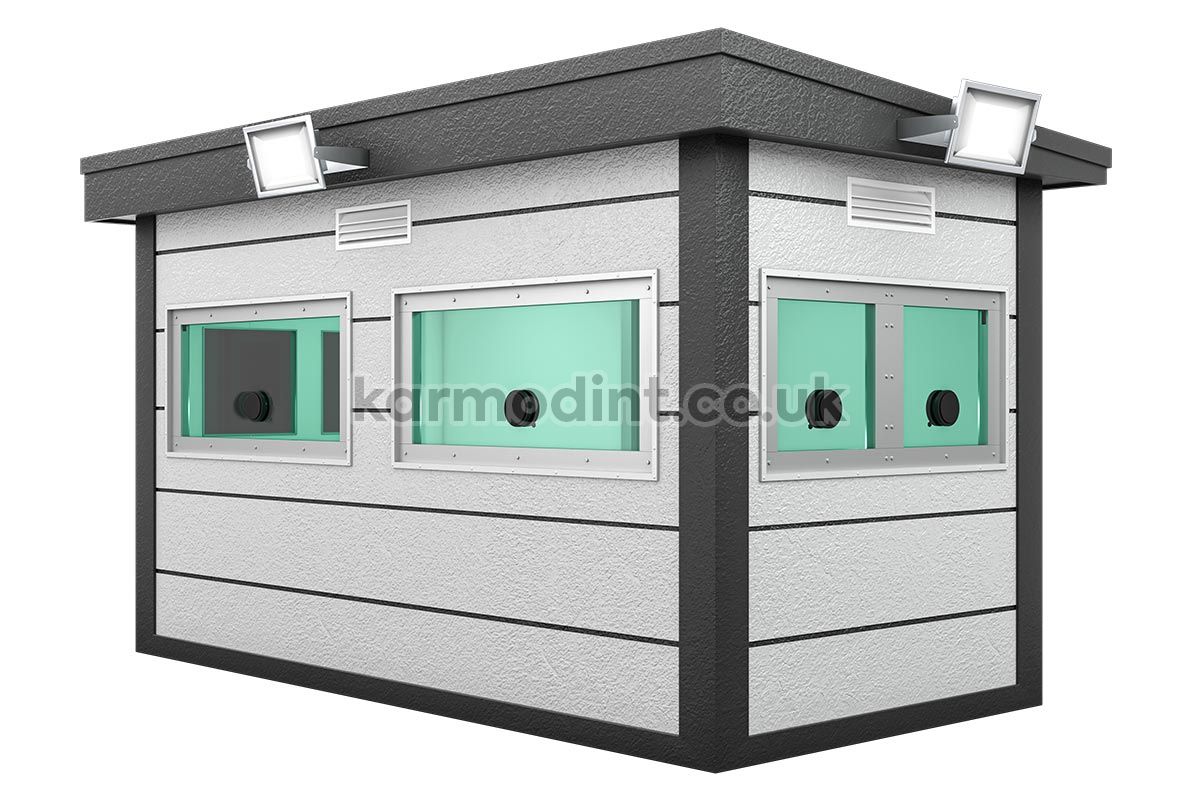 Bulletproof Cabin 200x400