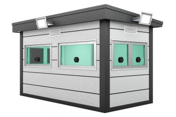 Bulletproof Cabin 200x400